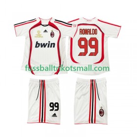 Fußballtrikots AC Mailand RONALDO 9 2006 2007 Retro Kinder Kurzarm Auswärts-trikot kaufen